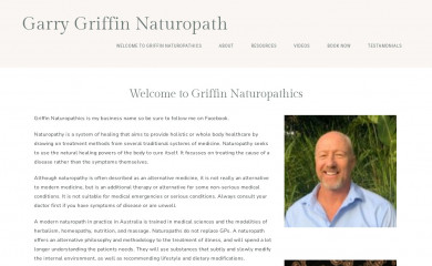 garrygriffinnaturopath.com screenshot