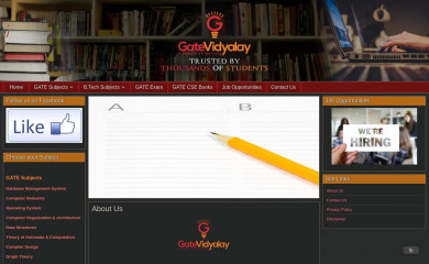 gatevidyalay.com screenshot