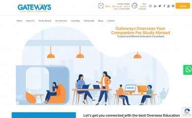 gatewaysoverseas.com screenshot
