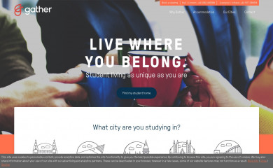 gather-students.com screenshot