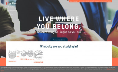 gather-students.com screenshot