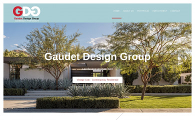 gaudetdesigngroup.com screenshot