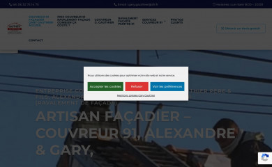 gauthier-couvreur-zingueur.fr screenshot