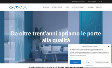gavaserramenti.it screenshot