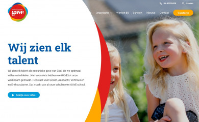 gavescholen.nl screenshot
