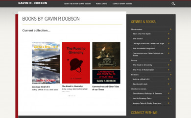 gavinrdobson.com screenshot