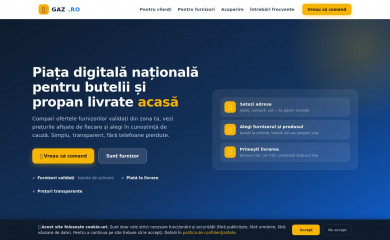 gaz.ro screenshot