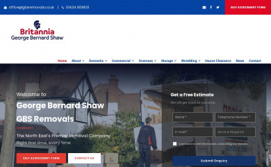 https://gbsremovals.co.uk screenshot