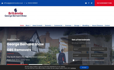 https://gbsremovals.co.uk screenshot