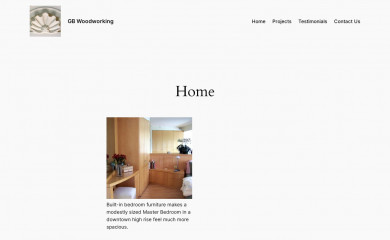 gbwoodworking.com screenshot