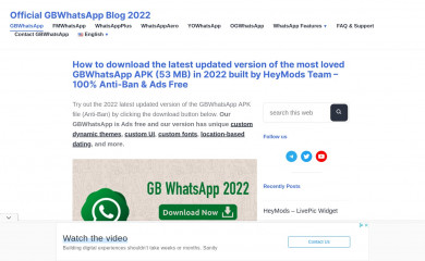 gbwhatsapp.blog screenshot
