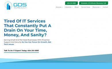 gdsitservices.com screenshot
