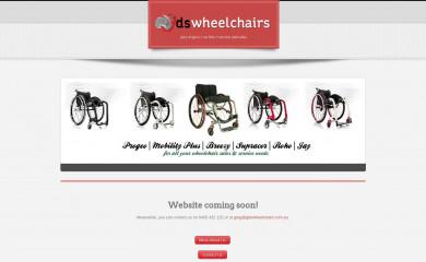 gdswheelchairs.com.au screenshot
