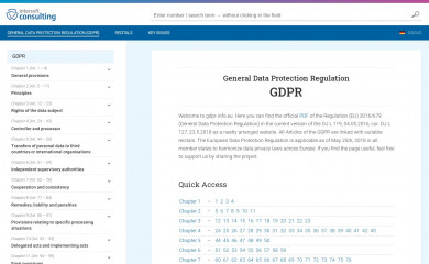 gdpr-info.eu screenshot