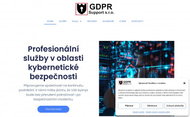 gdpr-support.cz screenshot