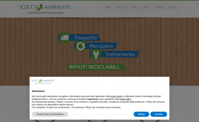 gecoambiente.it screenshot