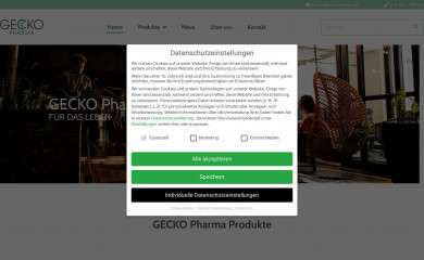 geckopharma.de screenshot