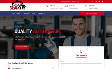 Divi Gear Theme screenshot