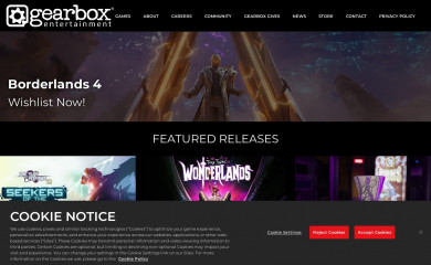 gearboxsoftware.com screenshot