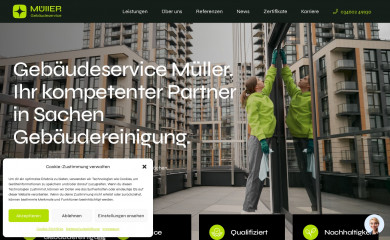gebaeudeservice-halle.de screenshot