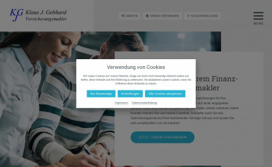 gebhard-online.de screenshot