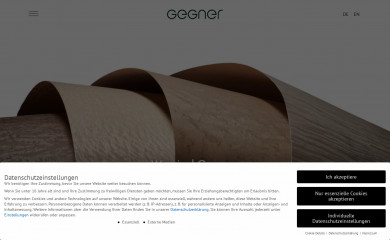 gegner-veneer.de screenshot