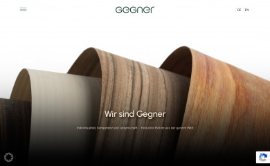 gegner-veneer.de screenshot