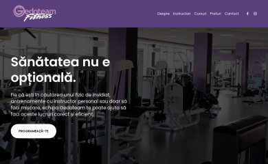 gedoteam.ro screenshot