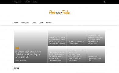 geek-foodie.com screenshot