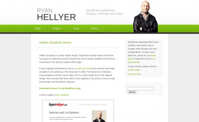 https://geek.hellyer.kiwi/themes/hellish-simplicity/ screenshot