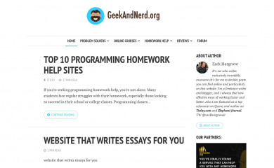 geekandnerd.org screenshot
