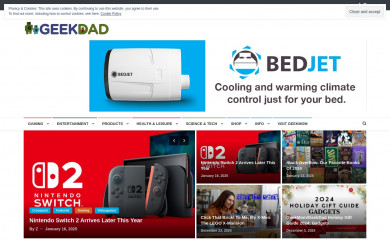 geekdad.com screenshot