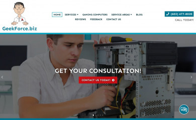 geekforce.biz screenshot