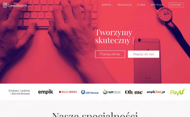 http://geekroom.pl screenshot