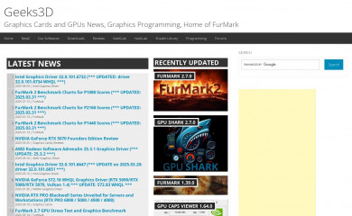 geeks3d.com screenshot
