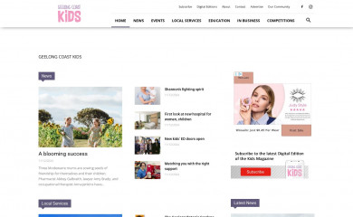 geelongcoastkids.com.au screenshot