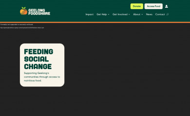 geelongfoodrelief.org screenshot