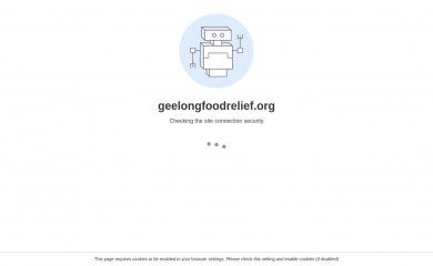geelongfoodrelief.org screenshot