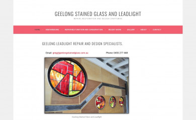 geelongstainedglass.com.au screenshot