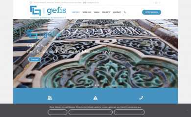 gefis-ev.de screenshot