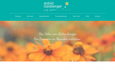 geistigaufbluehen.at screenshot