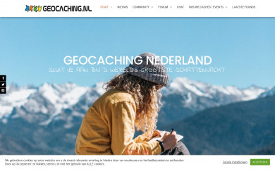 geocaching.nl screenshot
