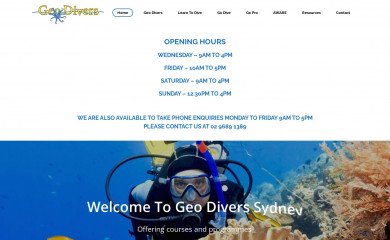 geodivers.com.au screenshot