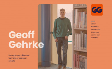 geoffgehrke.com screenshot