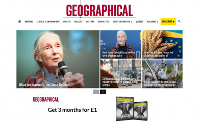 geographical.co.uk screenshot
