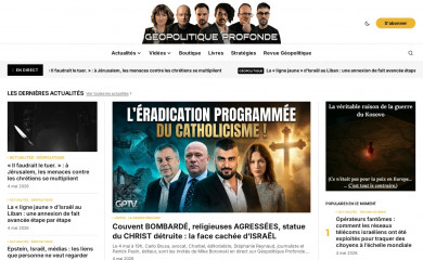 geopolitique-profonde.com screenshot