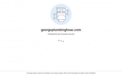 georgeplumbinghvac.com screenshot