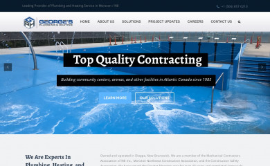 georgesplumbing.ca screenshot