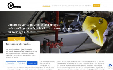 geosoud.fr screenshot