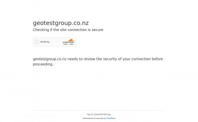 geotestgroup.co.nz screenshot